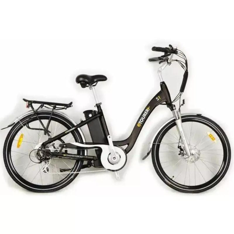 ETOURER S1 Electric Bike Unisex Model - Black.TDF02Z