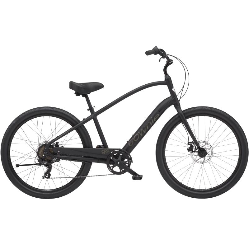 Electra Townie Go 7D Electric Bike Step Over 22 Matt Black 35276
