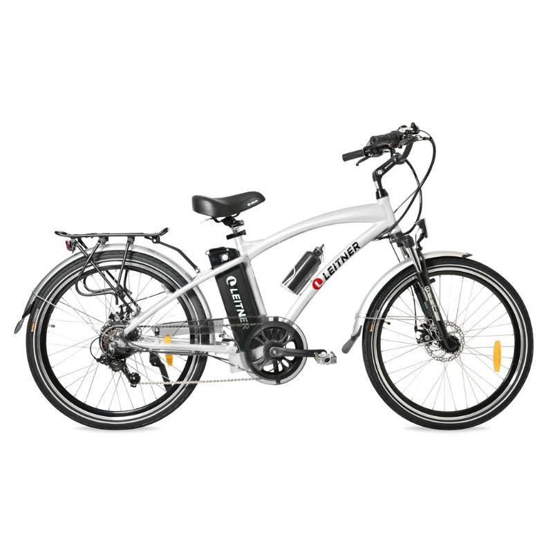 Leitner Berlin Cruiser Electric Bike 26" Step Over White Or Blue