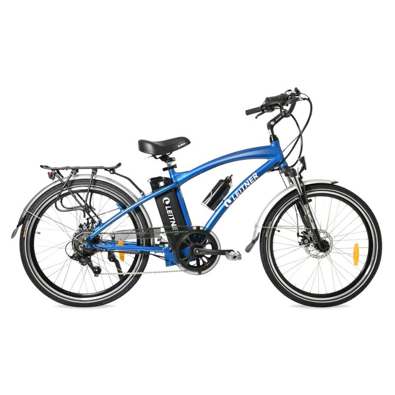Leitner Berlin Cruiser Electric Bike 26" Step Over White Or Blue