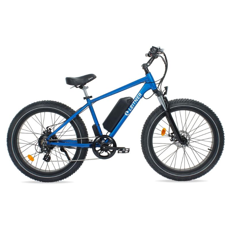 Leitner Fat Bike Electric Bike High Power 500W Blue Or Silver