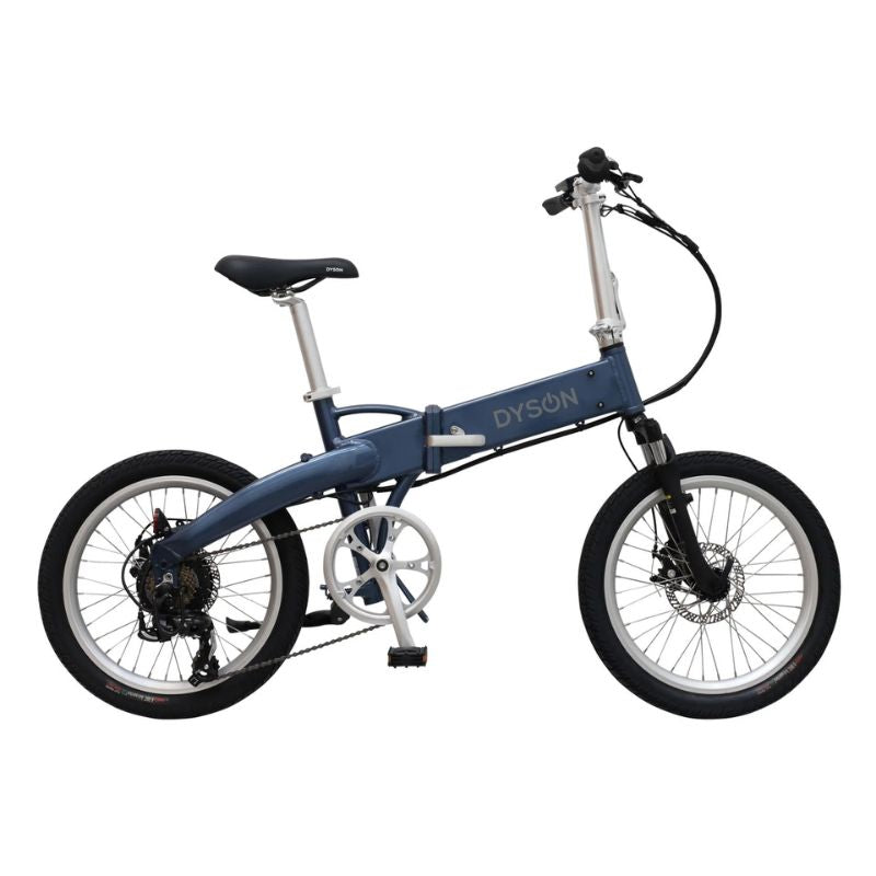 Dyson Bikes Adventure Electric Bike Folding 20" Blue , Midnight Blue