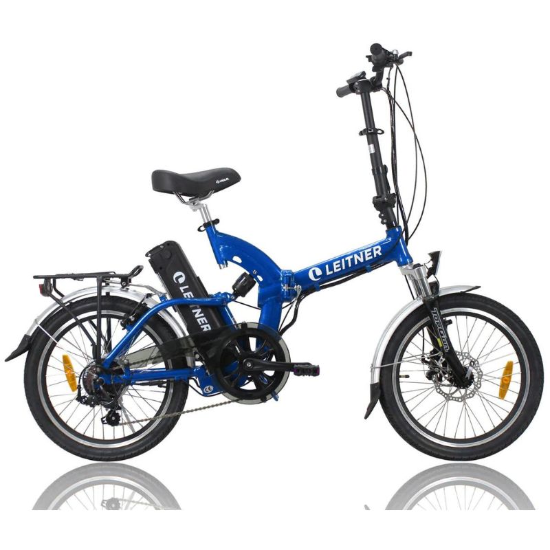 Leitner  SuperT   Electric Bike  20"  Duel Suspension  Folding Bike  Blue or Red